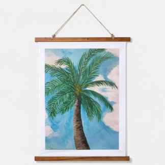 Redland Bay Palm Tree Hanging Tapestry