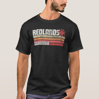 Redlands California Ca Vintage 70s 80s  Beach Palm T-Shirt
