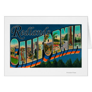 Redlands, California - Large Letter Scenes