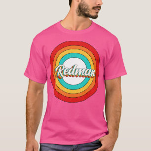 Redman Name Shirt Vintage Redman Circle