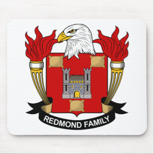 Redmond Family Crest Mouse Mat
