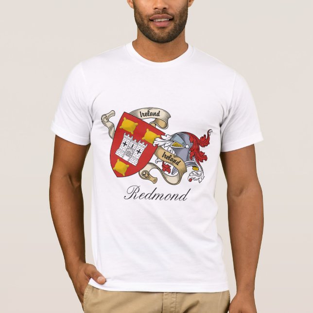Redmond Family Crest T-Shirt (Front)