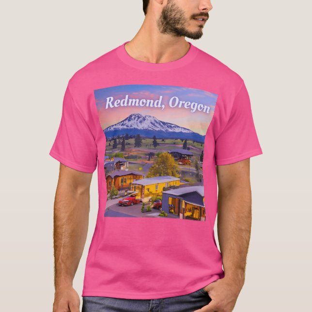 Redmond Oregon Active T-Shirt (Front)