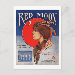 Redmoon Two Step Intermezzo 1908 Postcard
