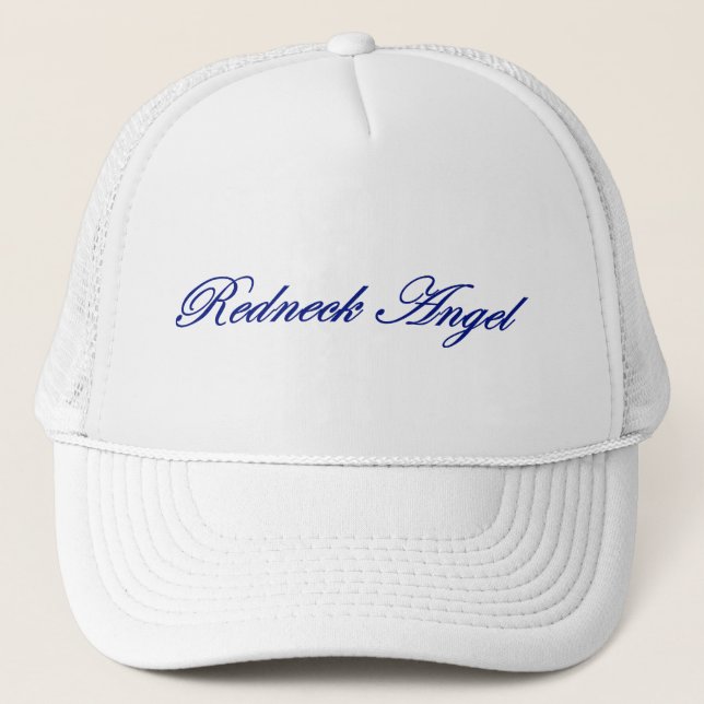 Redneck Angel Trucker Hat (Front)