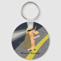 Redneck Armadillo Key Chain