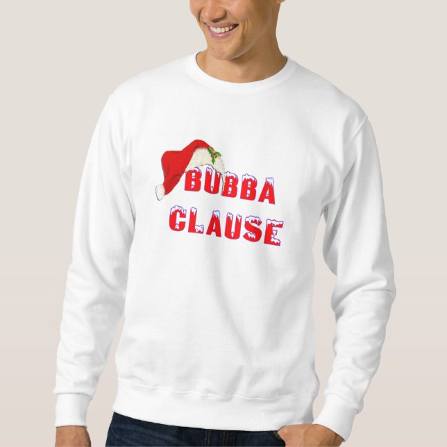 Redneck Bubba Clause Christmas Holiday Shirt (Front)