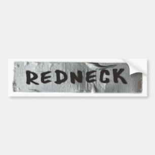 REDNECK BUMPER STICKER
