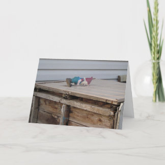 Redneck Christmas customisable card