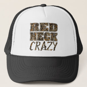 Redneck Crazy Camo Trucker Hat