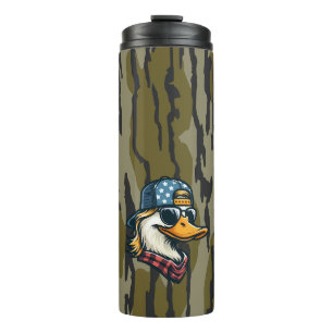 Redneck Duck Bottomland Camo Duck Hunting Redneck Thermal Tumbler