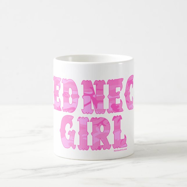 Redneck Girl Pink Camo Mugs (Center)