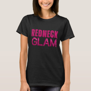 Redneck Glam Pink Glitter T-Shirt