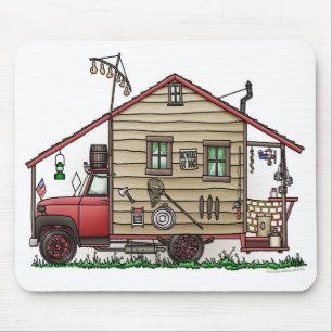 Redneck Hillbilly Camper Mousepads