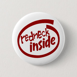 redneck inside Button