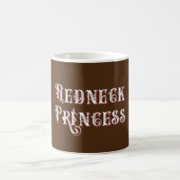 Redneck Princess Fancy Text