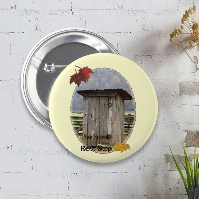 Redneck Rest Stop 6 Cm Round Badge (Creator Uploaded)