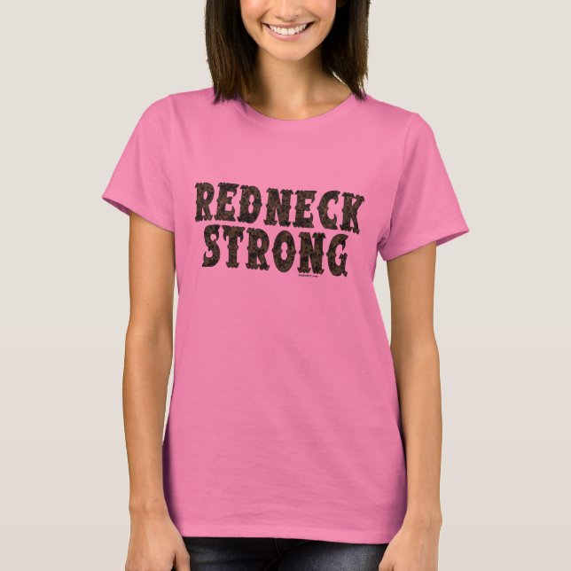 Redneck Strong Camo T-Shirt (Front)