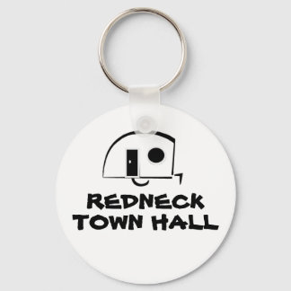 REDNECK TOWN HALL keychain