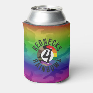 Rednecks 4 Rainbows Can Cooler