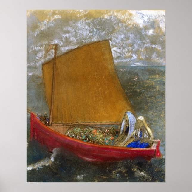 Redon - The Yellow Sail Poster (Front)