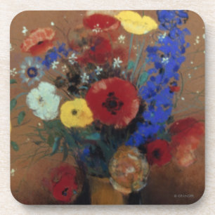 Redon: Wild Flowers, C1912 Coaster