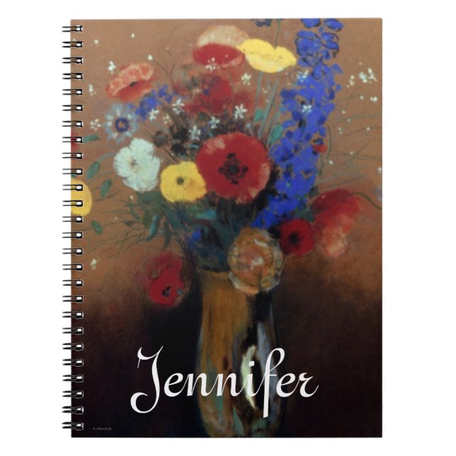 Redon: Wild Flowers, C1912 Notebook (Front)