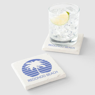 Redondo Beach California Stone Coaster
