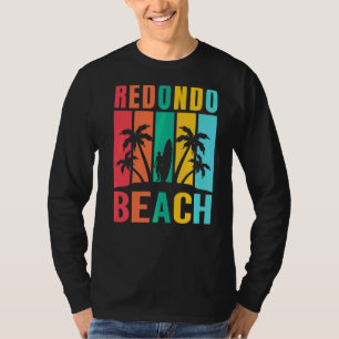 Redondo Beach California Surf Summer Vacation Vint T-Shirt