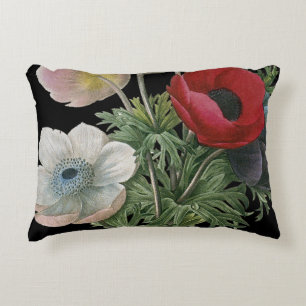 Redoute: Anemone, 1833 Decorative Cushion