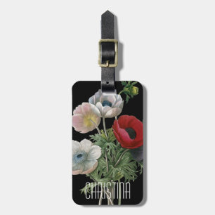 Redoute: Anemone, 1833 Luggage Tag