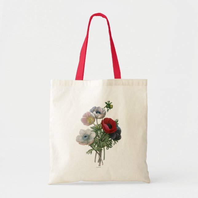 Redoute: Anemone, 1833 Tote Bag (Front)