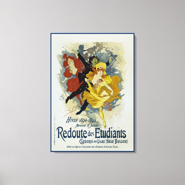 Redoute des Etudiants Canvas Print (Front)