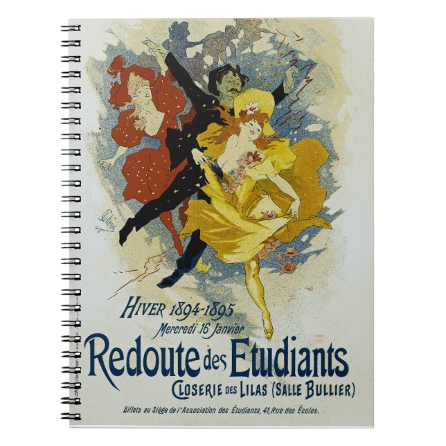 Redoute des Etudiants Notebook (Front)