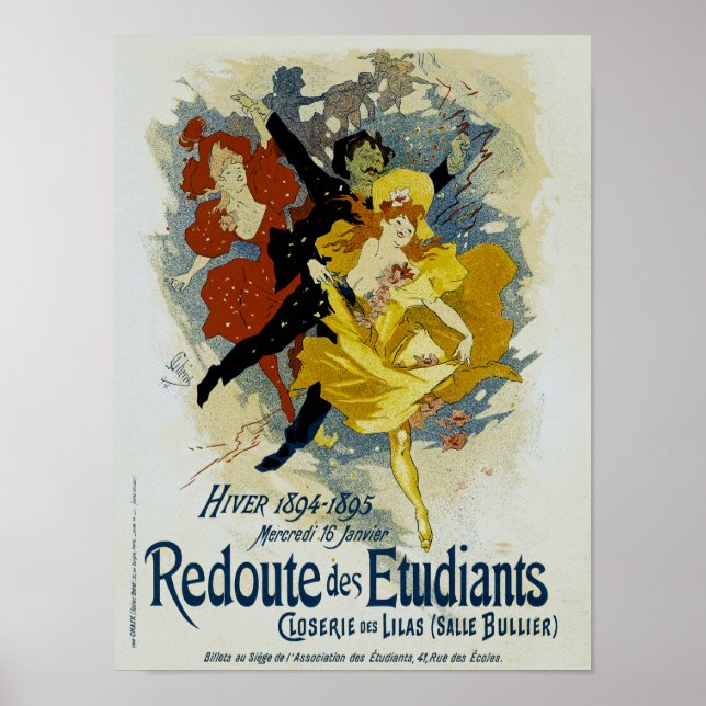 Redoute des Etudiants Poster (Front)