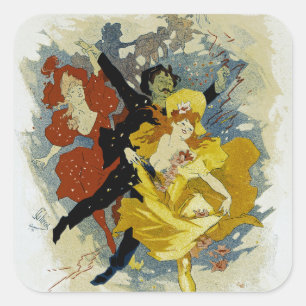 Redoute des Etudiants Square Sticker