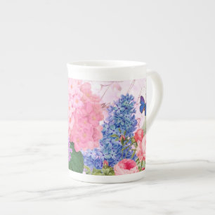 Redoute Flowers Mug Cup