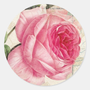 Redoute French Rose Stickers