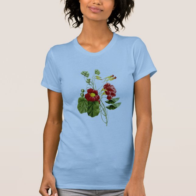 Redoute Nasturtiums Tshirt (Front)