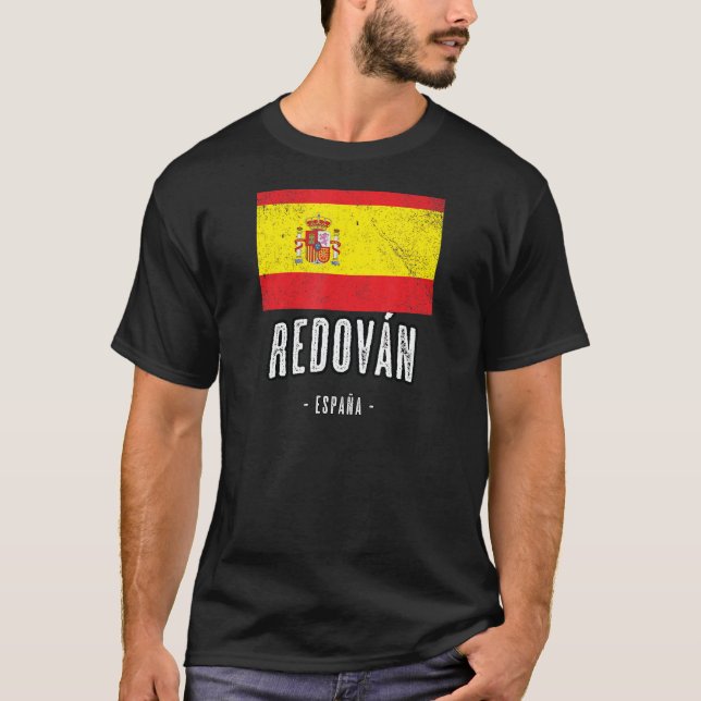 Redovn Spain ES Flag City   Bandera Ropa T-Shirt (Front)