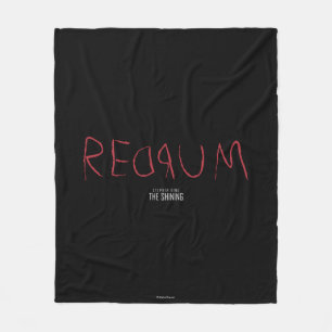 Redrum Fleece Blanket