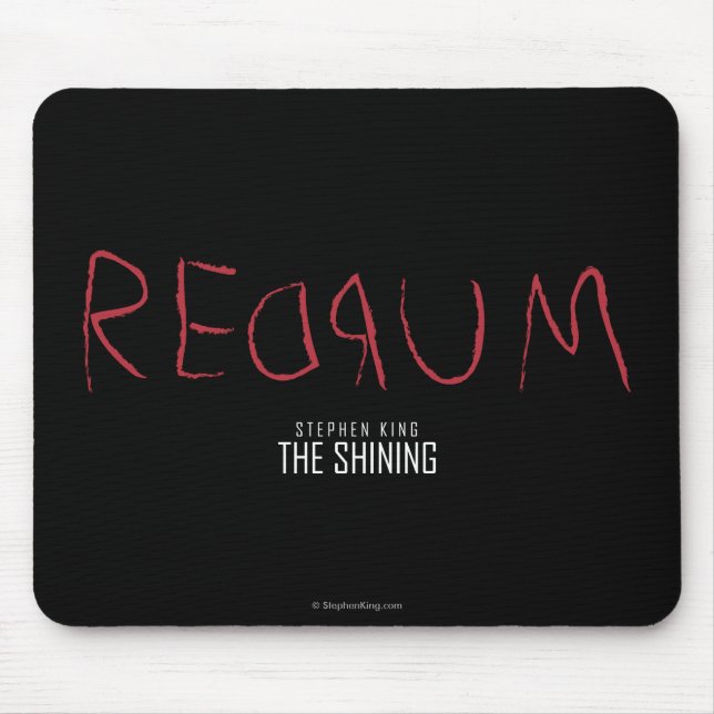 Redrum Mouse Mat (Front)