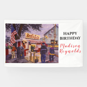 Red's Eats Lobster Shack Birthday Banner