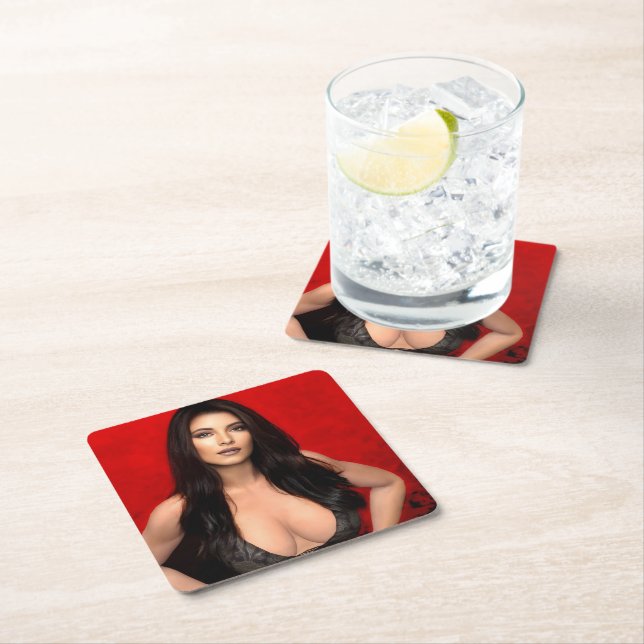 RedSide paper coaster (Insitu)