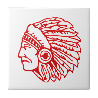 Redskin Red Indian Tile