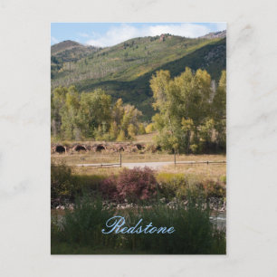 Redstone, Colorado in Late Summer Postcard