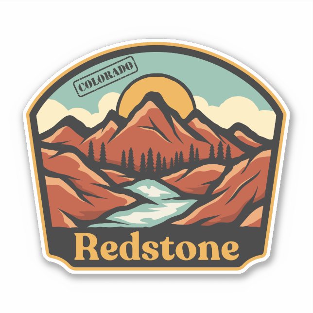 Redstone, Colorado Sticker (Front)