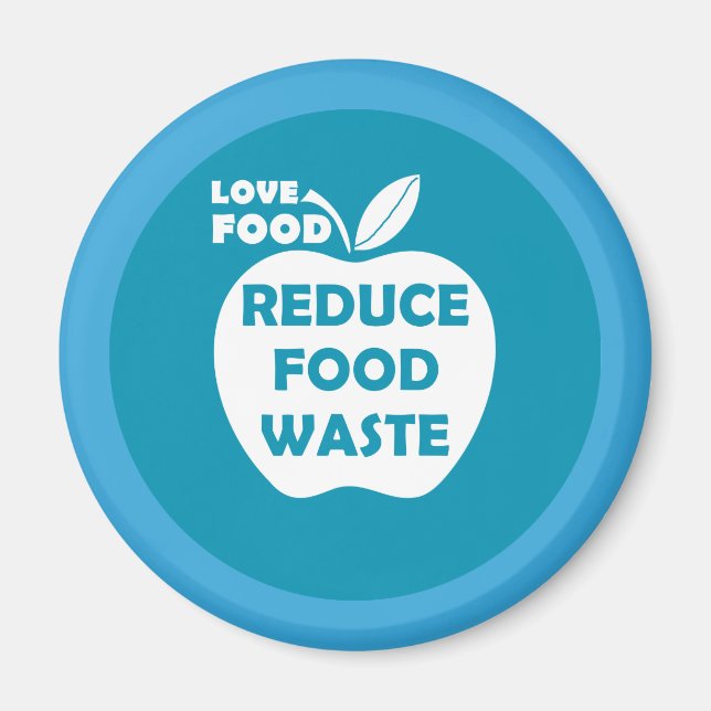 reduce food waste magnet (Front)