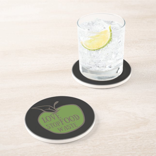 Reduce food waste recycling eco friendly coaster (Side)