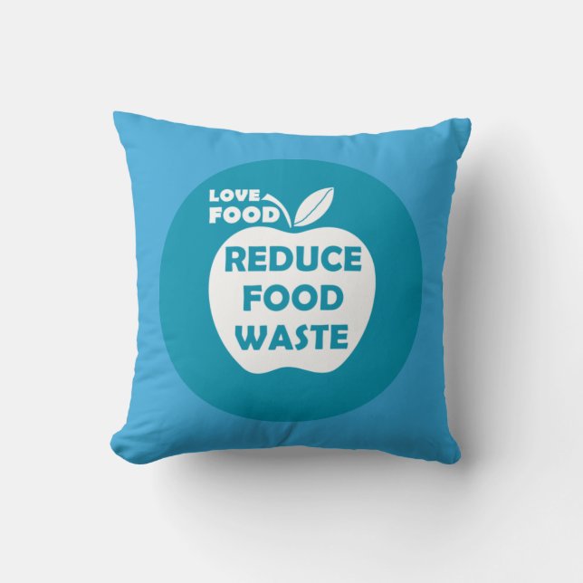 Reduce food waste recycling eco friendly cushion (Front)